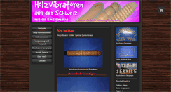 Desktop Screenshot of holzvibratoren.com